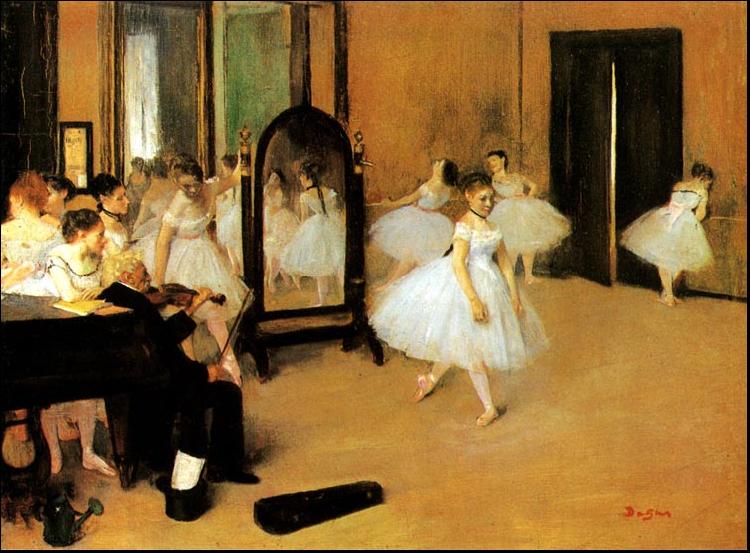 Edgar Degas Dance Class Germany oil painting art